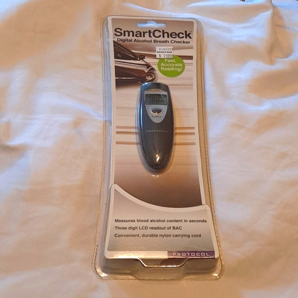 Protocol SmartCheck Digital Alcohol Breath Checker